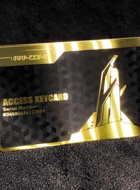 三角洲行动钥匙卡房卡全金属NFC经理室总裁卡3模型游戏周边启动卡