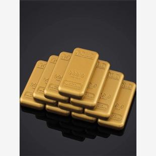 三角洲行动周边万足金条仿真金砖模型摆件收藏大红现货大金条模型