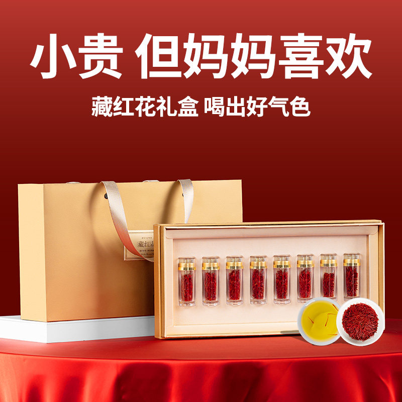 番红花礼盒送妈妈生日礼物实用见家长送礼长辈礼品送丈母娘婆婆