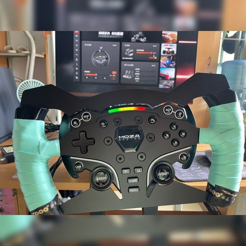 moza魔爪R3/R5方向盘 F1/GT盘面改装 方程式替换盘面【铝合金】