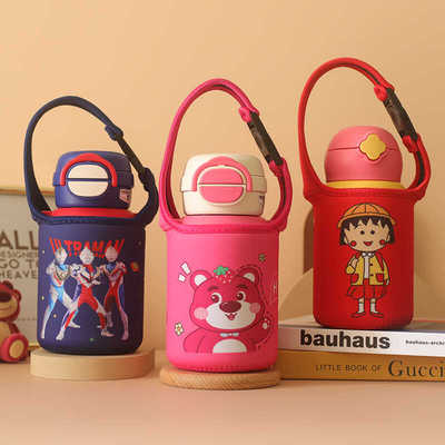 开口笑680ML通用手提塑料杯