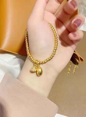 两世欢24K纯金手链时尚