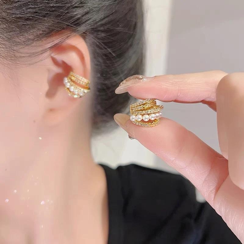 耳骨夹无耳洞高级感女耳夹