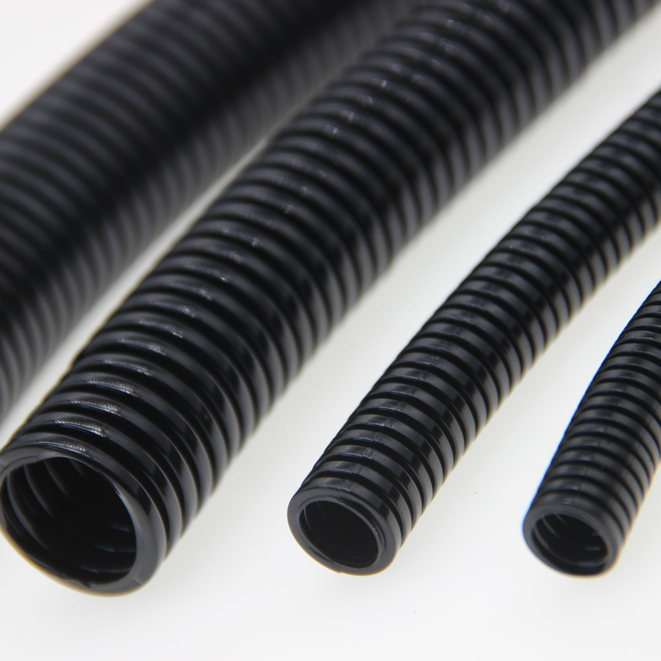 pa加厚阻燃波纹管ad13电缆穿线尼龙软管ad10ad54.5可开孔塑料浪管