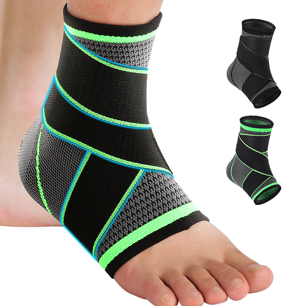 运动护踝防崴脚护脚腕带跑步篮球训练加压绑带护脚踝防扭伤护具