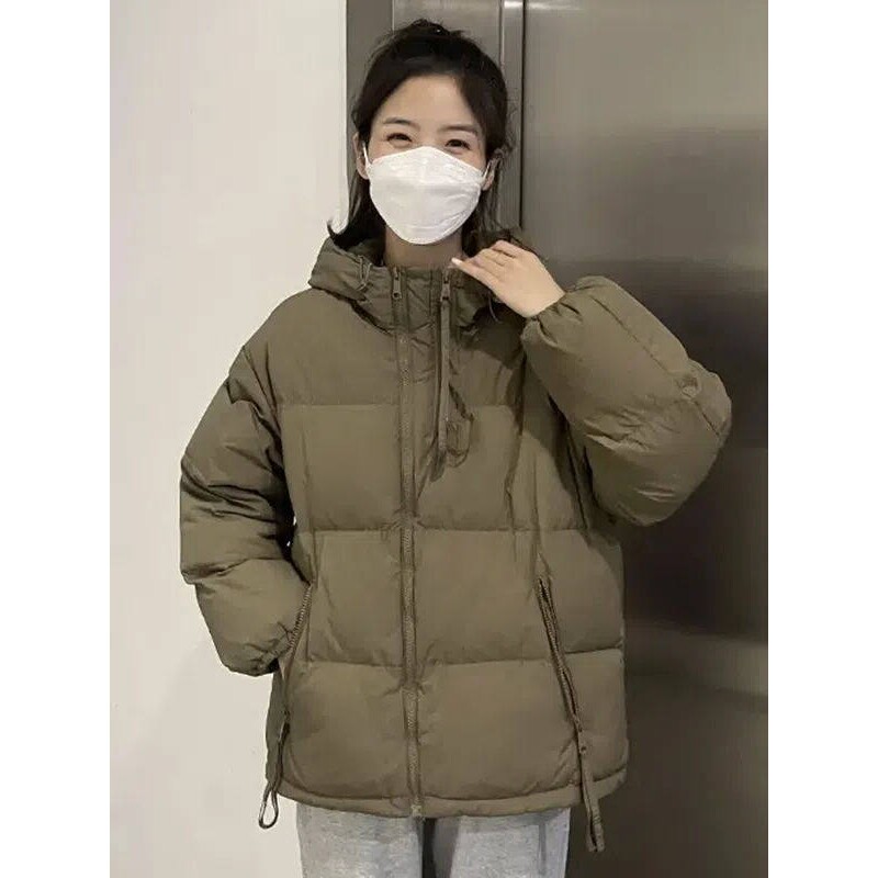 千仞岗反季羽绒服女大牌清仓特价棉服冬短款学生面包服2026新款外