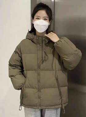 千仞岗反季羽绒服女特价棉服冬短款学生面包服2026新款外