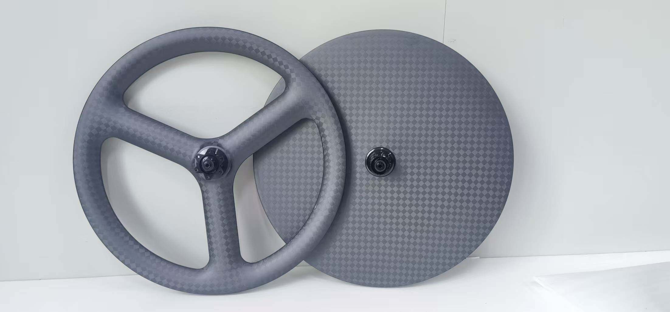 碳纤维轮组16寸20寸折叠三刀轮小布车轮406/451刀轮组