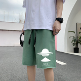 2023夏季运动短裤潮流宽松港风ins五分裤针织休闲裤中裤K20P25，男装休闲裤，电商B220