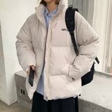 ！中性风冬季加厚立领棉衣男女同款潮流保暖棉服外套Y222P115，男装棉衣，电商B220