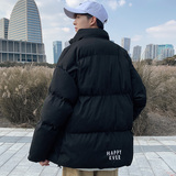 ！冬季加厚立领棉衣男简约保暖棉服字母刺绣外套Y222P115，男装棉衣，电商B220
