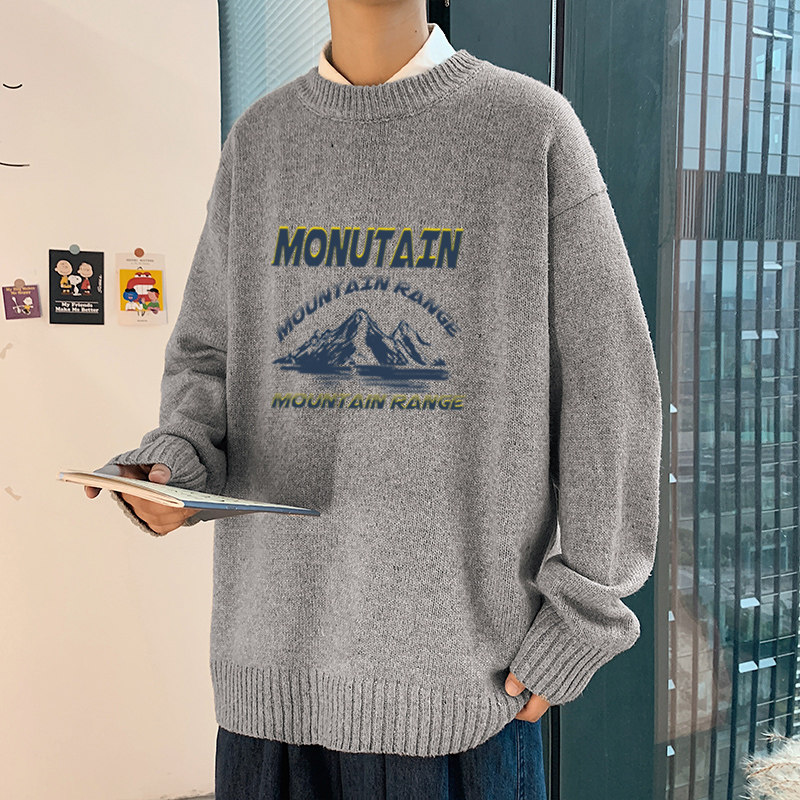 ！秋冬加厚品质毛衣男日系大码针织衫百搭学生上衣M216P45,男装针织衫/毛衣,电商B220