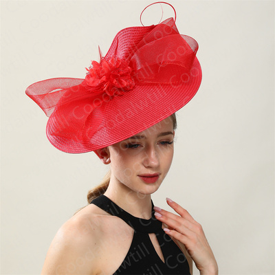 夸张造型帽子舞台演出晚会头饰复古欧美宴会礼帽fascinator hat