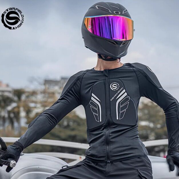 星空骑士摩托车四季护甲衣骑行服男女防摔透气吸湿排汗反光SKJ801