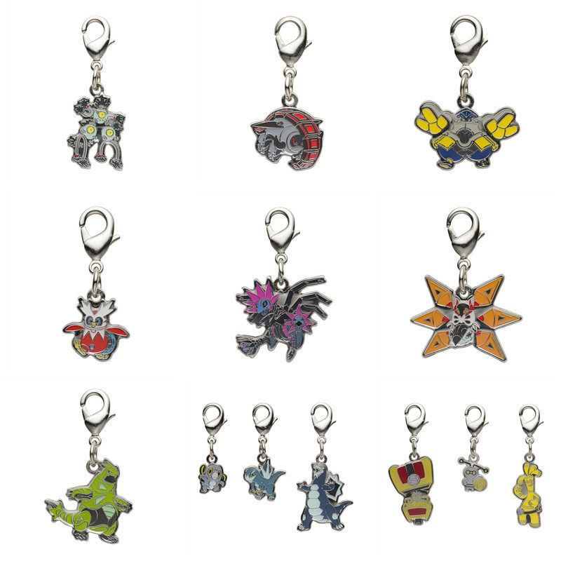 预售 No:989~1000 口袋妖怪PC中心 帕底亚地区 全国图签 金属挂件