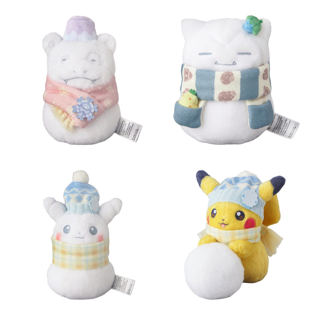 呆呆兽卡比兽皮卡丘毛绒玩偶