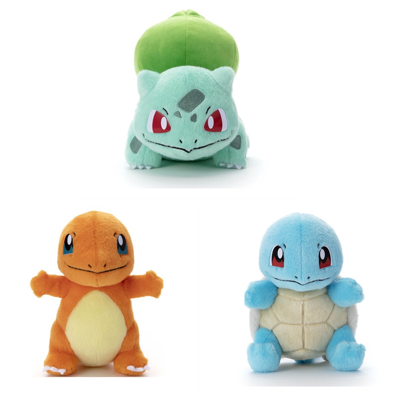 杰尼龟小火龙妙蛙种子毛绒