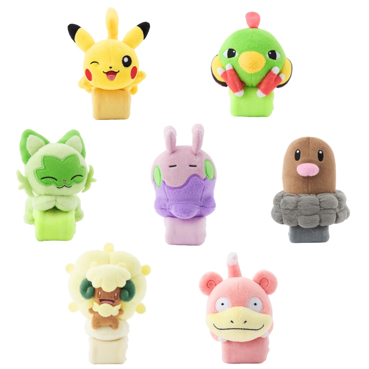 口袋妖怪肩带随行毛绒玩偶