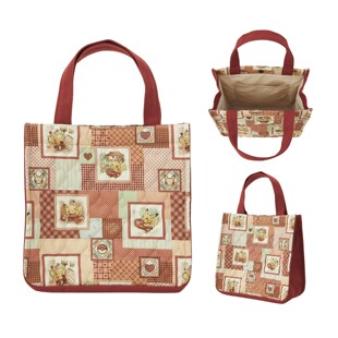 口袋妖怪 巧克力包装主题系列 Sweet Delivery 拼布风 迷你托特包