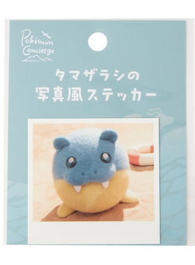 口袋妖怪PC中心 Concierge联名 海豹球 写真风格贴纸