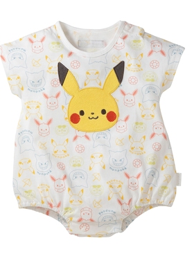 monpoke 口袋妖怪 母婴系列  皮卡丘 婴幼儿 夏季 连体衣