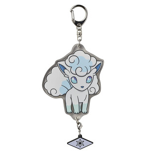 正版口袋妖怪PC中心精灵宝可梦阿罗拉形态冰六尾亚克力钥匙扣挂件