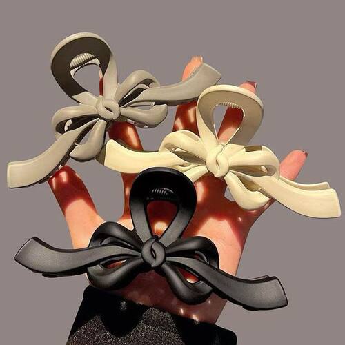 2025新款蝴蝶结大号抓夹高级感