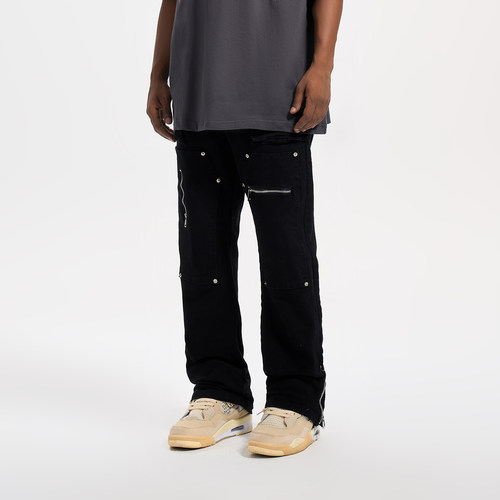 YORAINBOW口袋设计牛仔裤