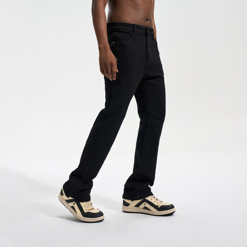 YORAINBOW修身显瘦牛仔长裤微喇