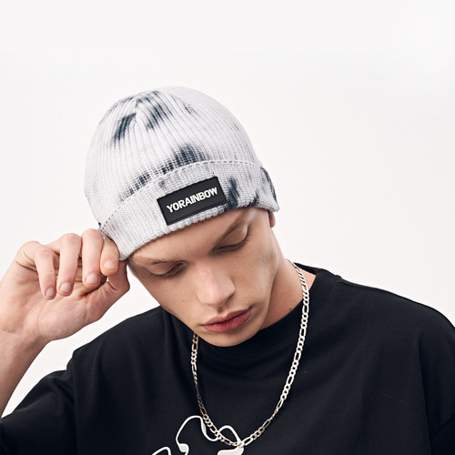 YORAINBOW毛线帽渐变街头风