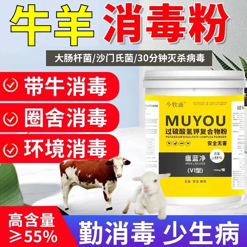 牛羊圈舍专用消毒液单过硫酸氢钾