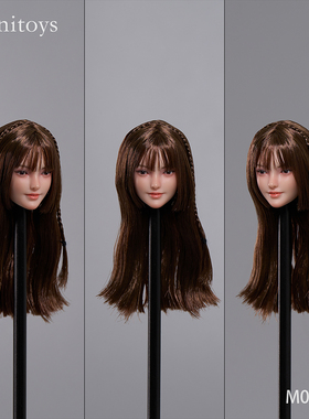 定金Iminitoys 1/6女兵人萱M027萝莉少女美女可动眼球头雕