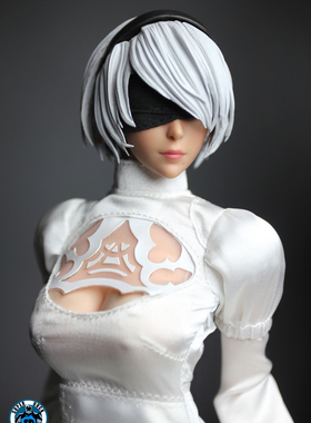 SUPER DUCK SET026 1/6 尼尔性感人造人2b姐姐头雕