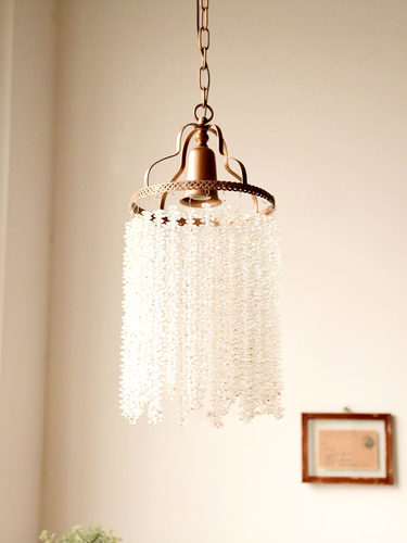 卧室餐厅复古水晶水晶吊灯中古