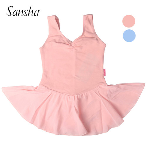 三沙Sansha儿童背心芭蕾连体服