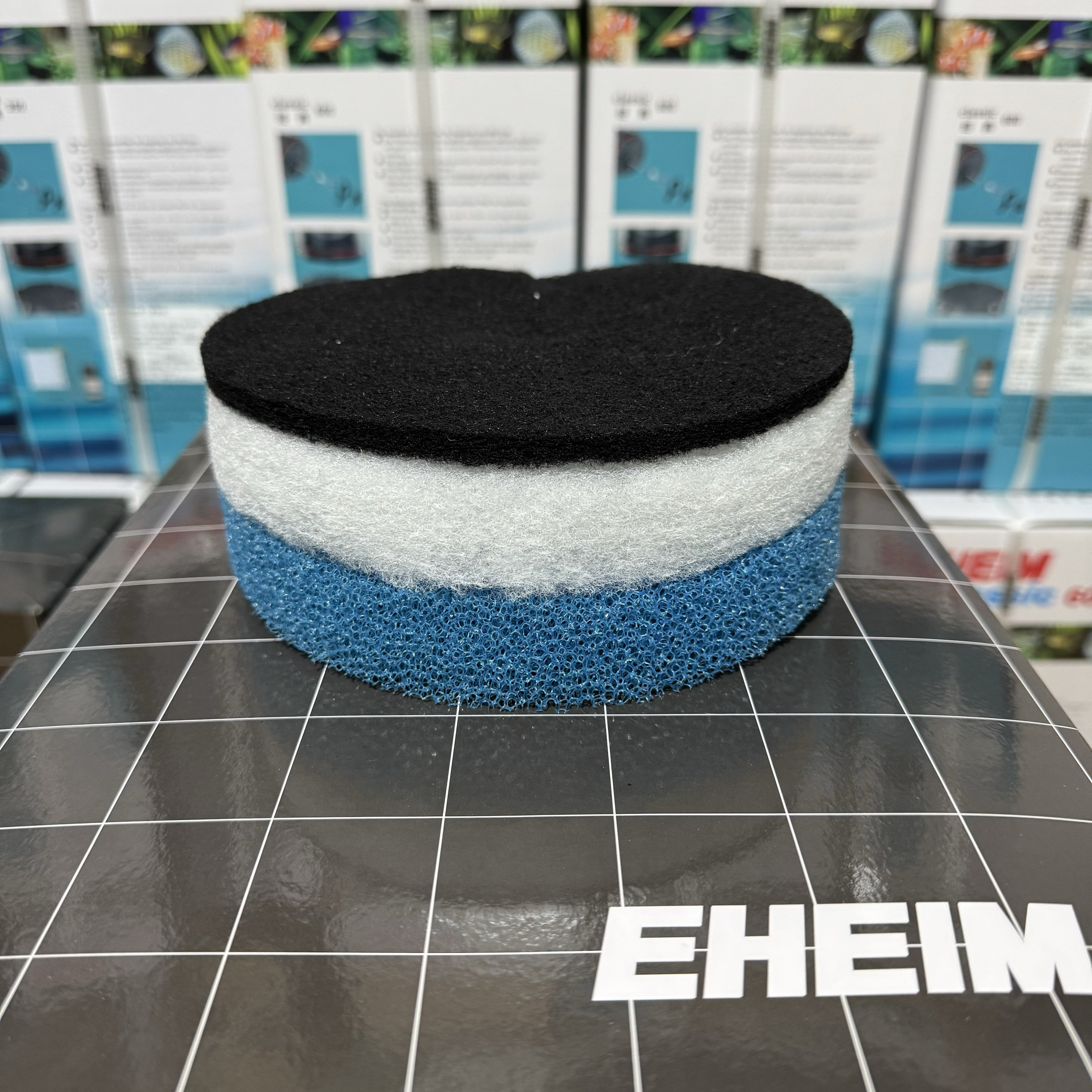 伊罕经典国际350过滤棉过滤桶替换棉细白棉蓝棉活性炭棉黑棉