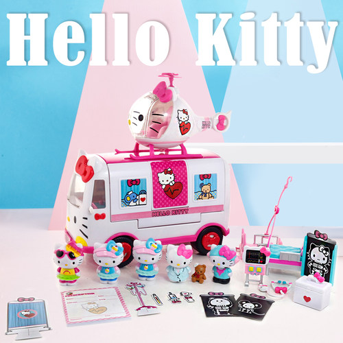 hellokitty客机校园巴士救护车