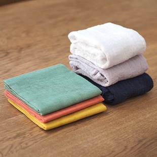 日本制中川政七商店擦碗布厨房滤布纯棉盖面布吸水易干不掉毛抹布