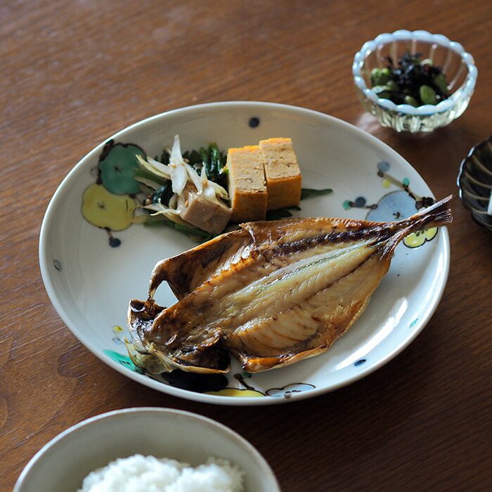 春天的柔软色彩| 九谷青窯 高祥吾 色绘梅 4寸 5寸 7寸 餐盘圆盘