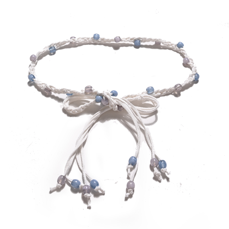 个性运动酷飒风男女编织腰绳腰带