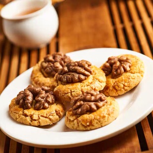 30袋核桃红枣酥传统手工老中式糕点心零食小吃早餐下午茶饼干整箱