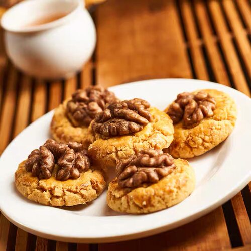 30袋核桃红枣酥传统手工老中式糕点心零食小吃早餐下午茶饼干整箱