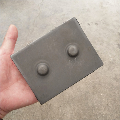 适用于陕汽德龙X3000新M3000轻量化钢板夹片缓冲块橡胶垫原厂件