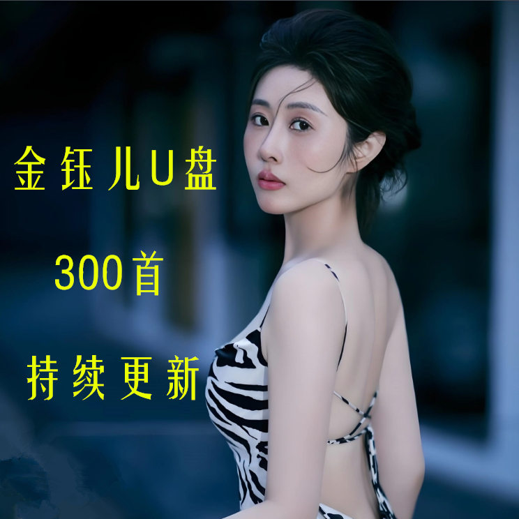 金钰儿音乐歌曲专辑车载u盘usb盘优盘无憾