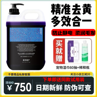 Spiral斯拜若宠物猫犬柔顺蓬松洗护套装清洁沐浴露护毛素去油精华