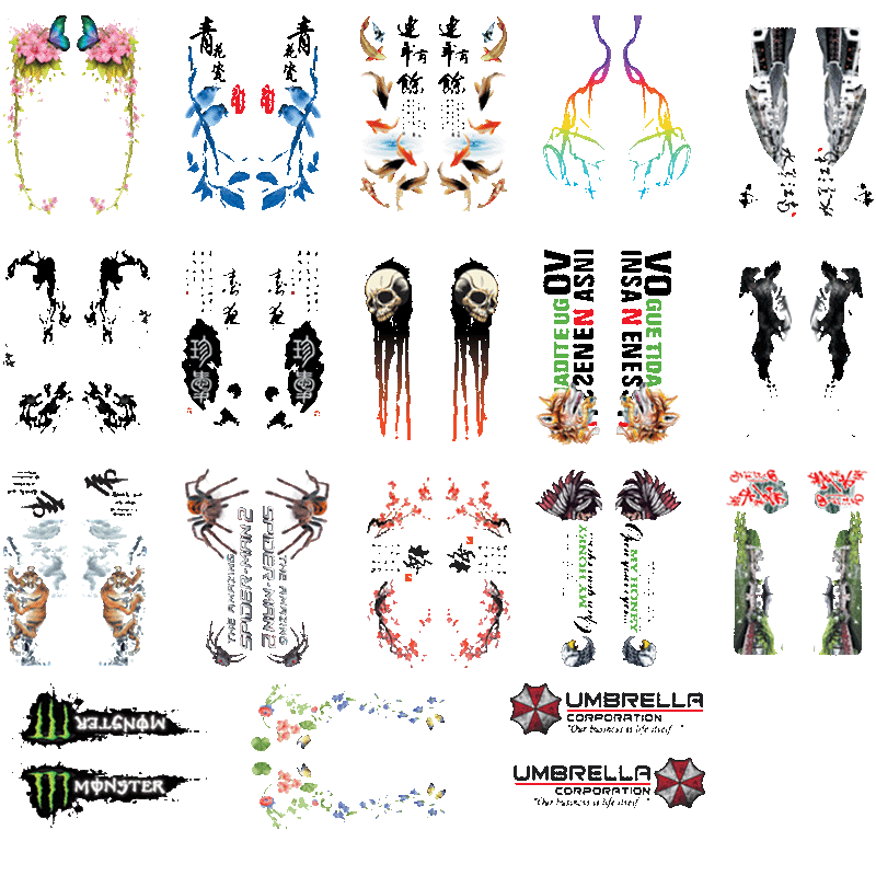 卓鹿头盖发动机水乡汽车装饰贴