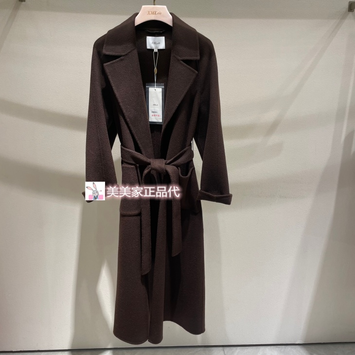 香港艾米尔XMLEE2025秋冬新款 羊绒大衣 X542D7223-27990