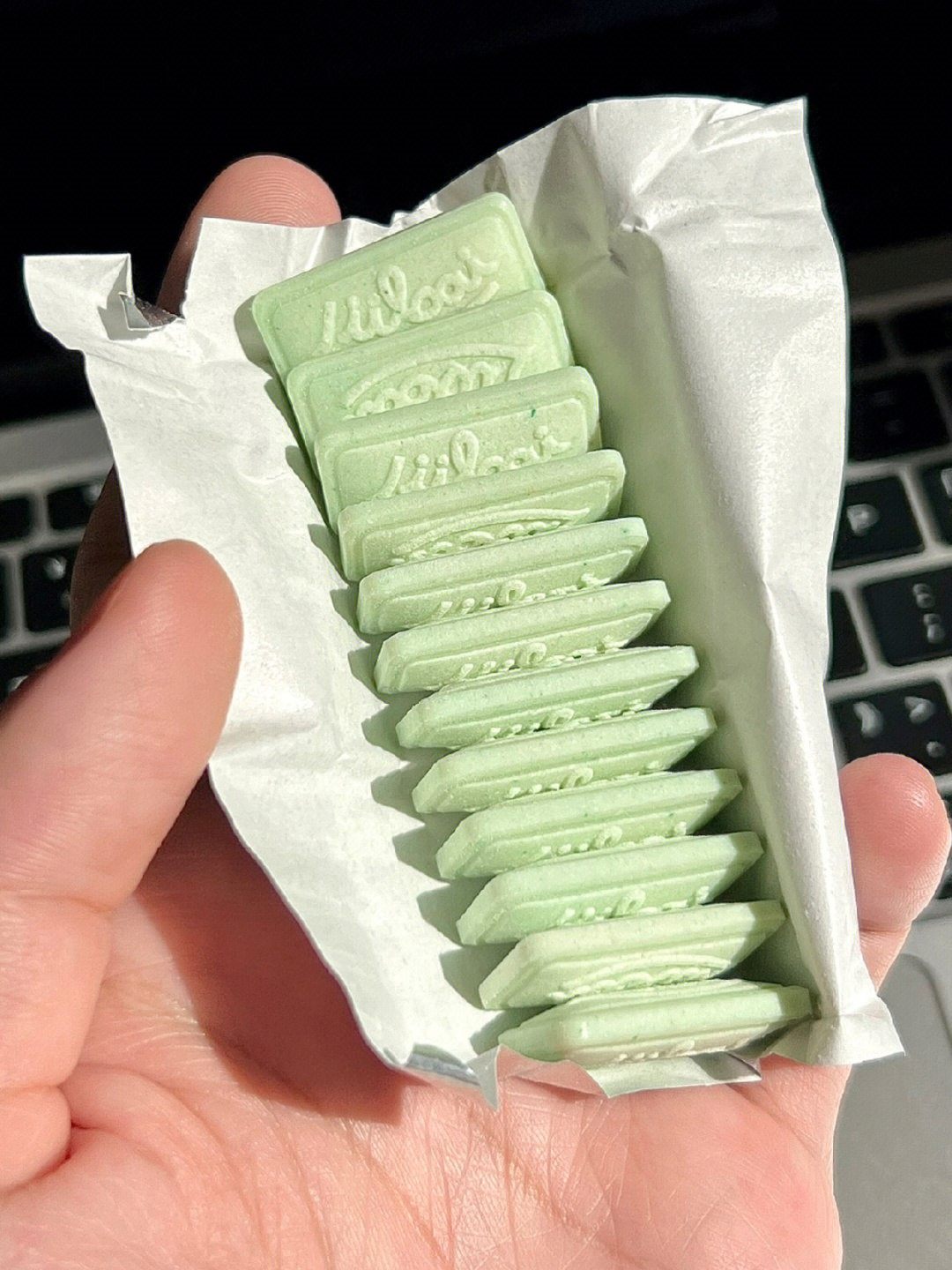 新货绿白抹茶牛乳片新西兰奶源白桃乳酸菌干吃牛奶片奶贝嚼奶片干