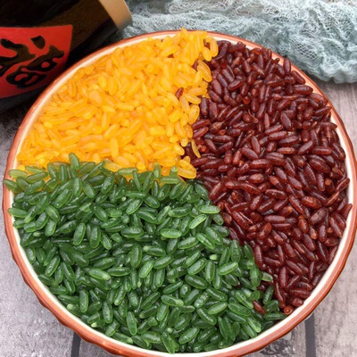 绿竹香米紫薯黄金伴侣东北彩色