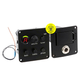 ISYS 拾音器原声小马丁旅行木吉他压电拾音器2段均衡带调音